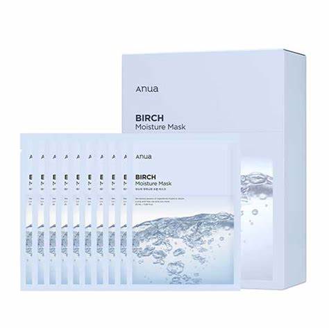 _ANUA_ Birch Moisture Sheet Mask 25Ml _10Pcs_